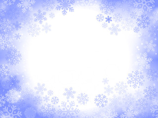 Abstract blue christmas background