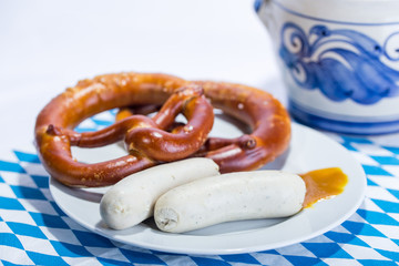 Bavarian white sausages