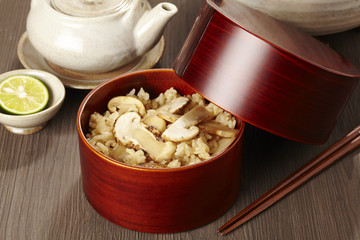 松茸ご飯