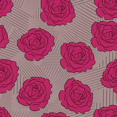 Background with roses