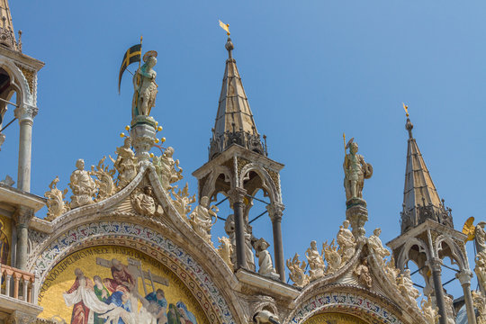 the Piazza San Marco  Venice