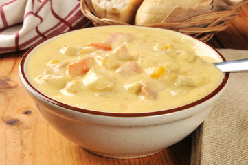 Chicken corn chowder