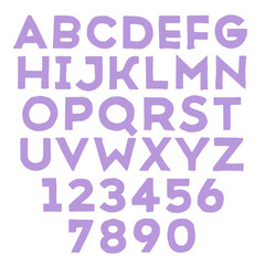 Handmade sans-serif font