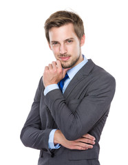 Caucasian businessman