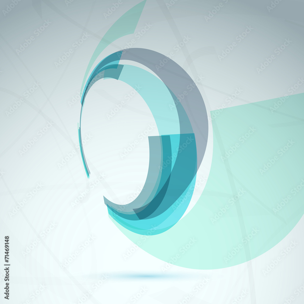 Canvas Prints abstract spin wheel element background
