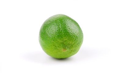 Whole fresh lime.