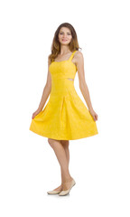 Young woman in fashion concept