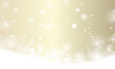 winter landschaft schnee banner gold