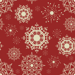 Christmas seamless pattern