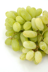 Yellow grape isolated