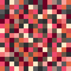 Pink Abstract Pixel Background