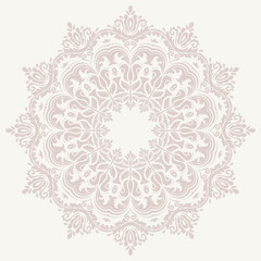 Orient Vector Pattern. Abstract Background