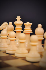 White Chess Figure
