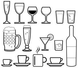 Getränke icons