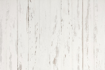 White painted wooden background