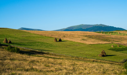 Landscape in the Ukrainian Carpathians