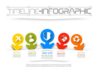 TIMELINE INFOGRAPHIC NEW STYLE  11