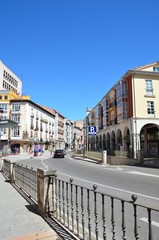 Rue du centre-ville de Burgos, Espagne