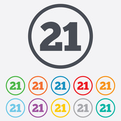 21 years old sign. Adults content.