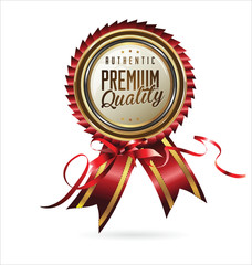 Premium Quality retro Label