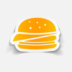 realistic design element: sandwich