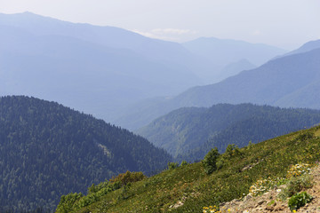 Fototapeta premium Caucasus Mountains