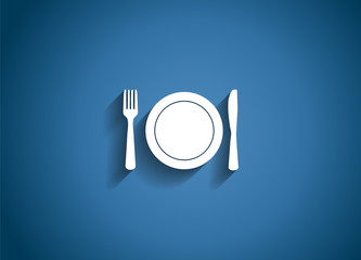 Food and Drink  Glossy Icon Vector Illustration