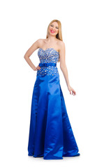 Woman in fashion clothing concept