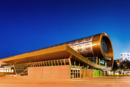 Baku - MAY 30, 2014: Carpet Museum on May 30 in Baku, Azerbaijan