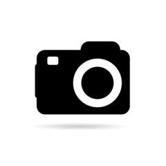 camera sign vector illustration