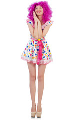 Young woman in fashion concept