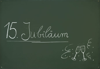 15. Jubiläum