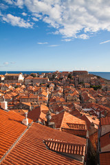 Old city roofs