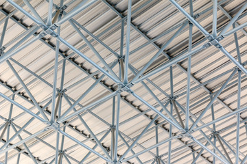 Design of steel roof , background