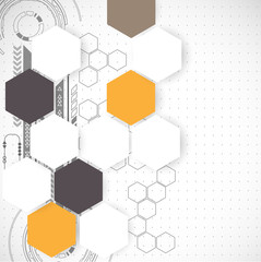 Abstract futuristic computer technology business background