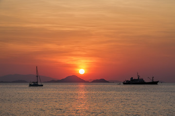 Sunset on Flores