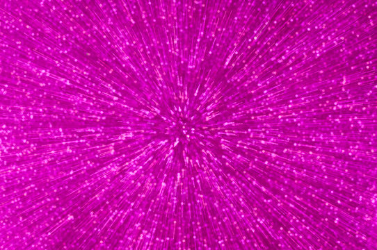 Purple Glitter Explosion Lights Abstract Background