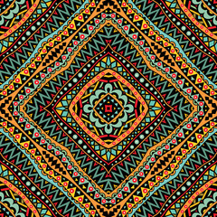 Bright Tribal Seamless Pattern - 71491168