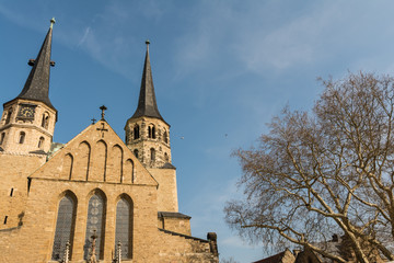 Obraz premium Schloss Merseburg im Frühjahr