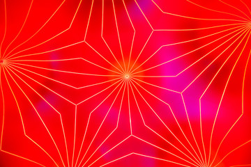 Obraz premium Abstract bubble interior