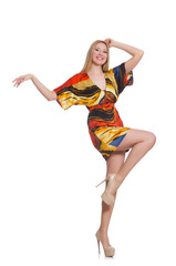 Obraz premium Woman in fashion clothing concept