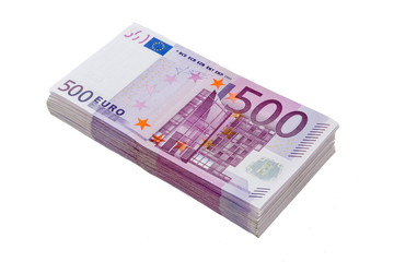 Fünfhundert Euro-Geldscheine