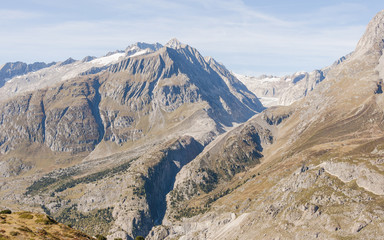 Bettmeralp, Dorf, Schweizer Alpen, Wallis, Aletschji, Herbst