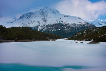 Fototapeta premium Alpine lake