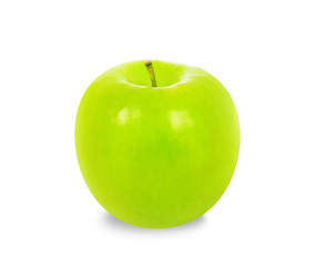 Green apple, isolated on white background