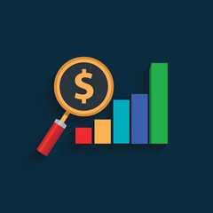 Profit symbol,clean vector