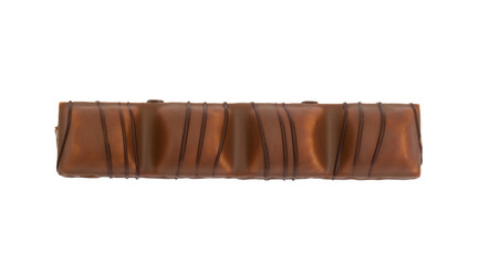 chocolate bar isolated on white background