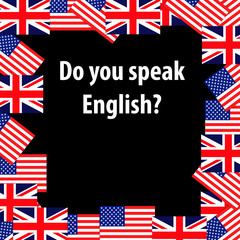 Obraz premium Do you speak English?