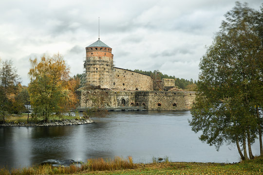 Olavinlinna Olofsborg castle.