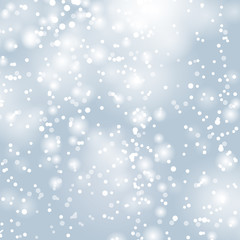 Abstract christmas lights as background greeting